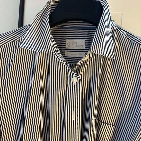 Cotton long sleeve JCrew shirtdress - Picture 2 of 3